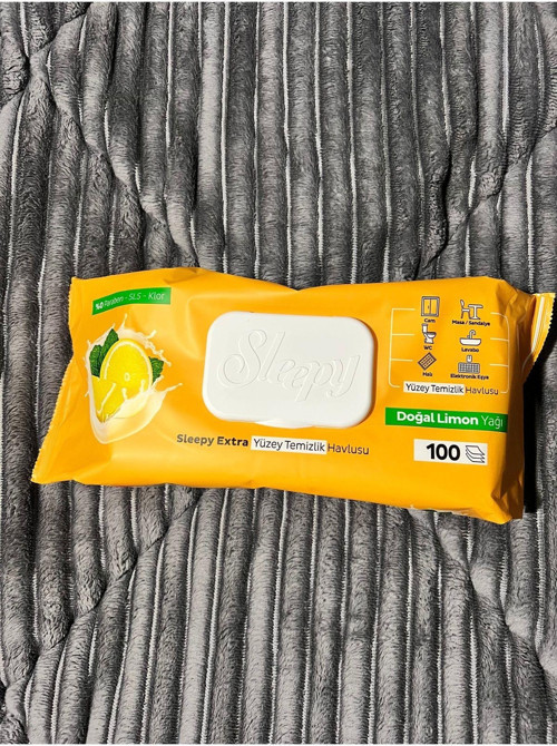 Doğal Limon Yağlı Yeni Ürün 1 Paket 100’Lü