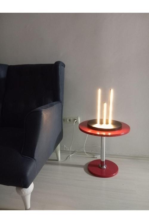 Led Işıklı Abajur