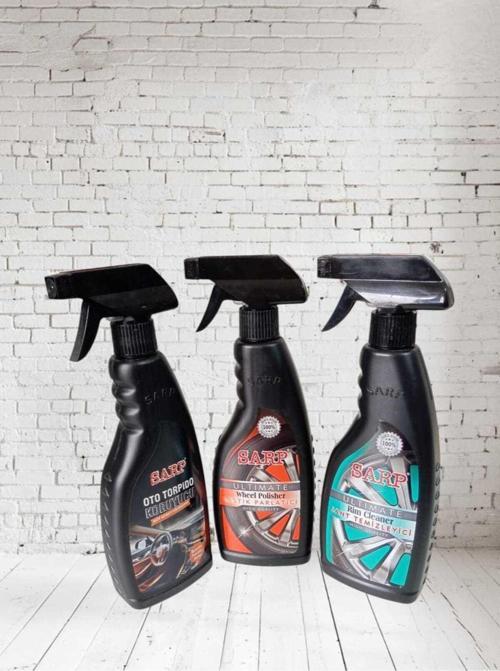 Oto Bakım 3Lü Set (Torpido,Lastik,Jant)