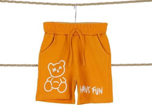 AYI HAVE FUN BASKILI BASKILI 36/1 P.LYC SÜPREM ERKEK ŞORT Oranj