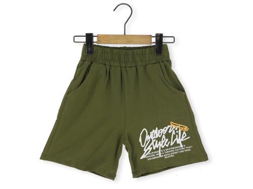CEPLİ OUTDOOR BASKILI ERKEK ŞORT Haki