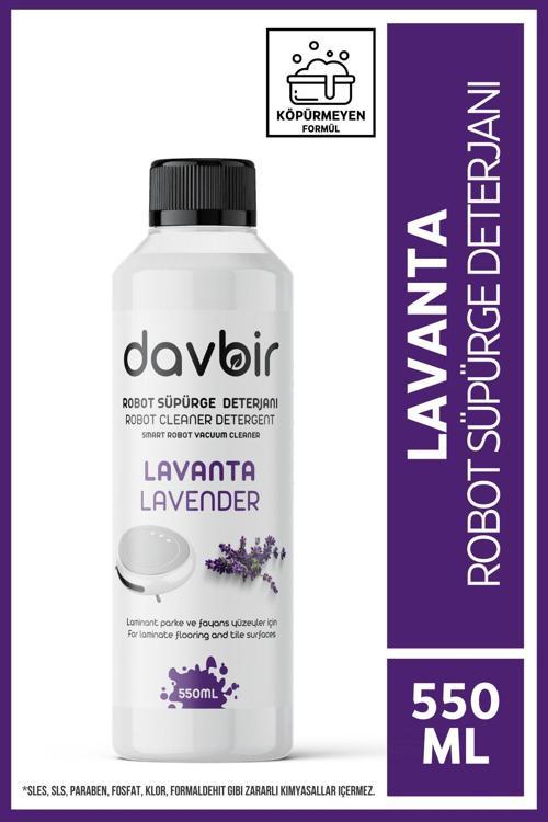 Lavanta Kokulu Akıllı Robot Süpürge Deterjanı, Sprey Mop Deterjanı, Yüzey Temizleyici 550Ml