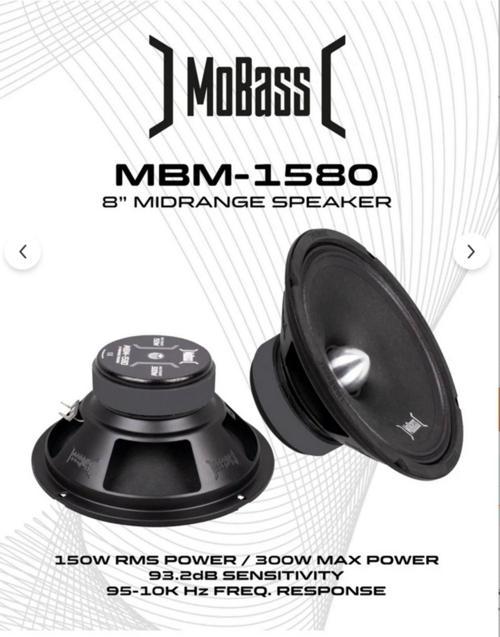 MBM-1580-300W MAX-150W RMS-PROFESYONEL 2025 YENİ SERİ-20 CM MİDRANGE HOPARLÖR