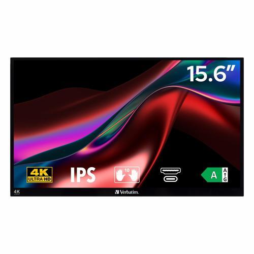 PMT-15-4K 15.6" 60Hz 6Ms HDMI+USB-C HDR UHD FreeSync IPS Taşınabilir Dokunmatik Monitör