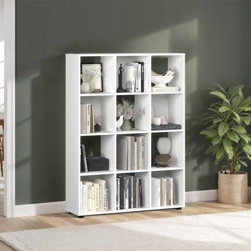 Cubic Kitaplık Beyaz 104x140,5x30 cm