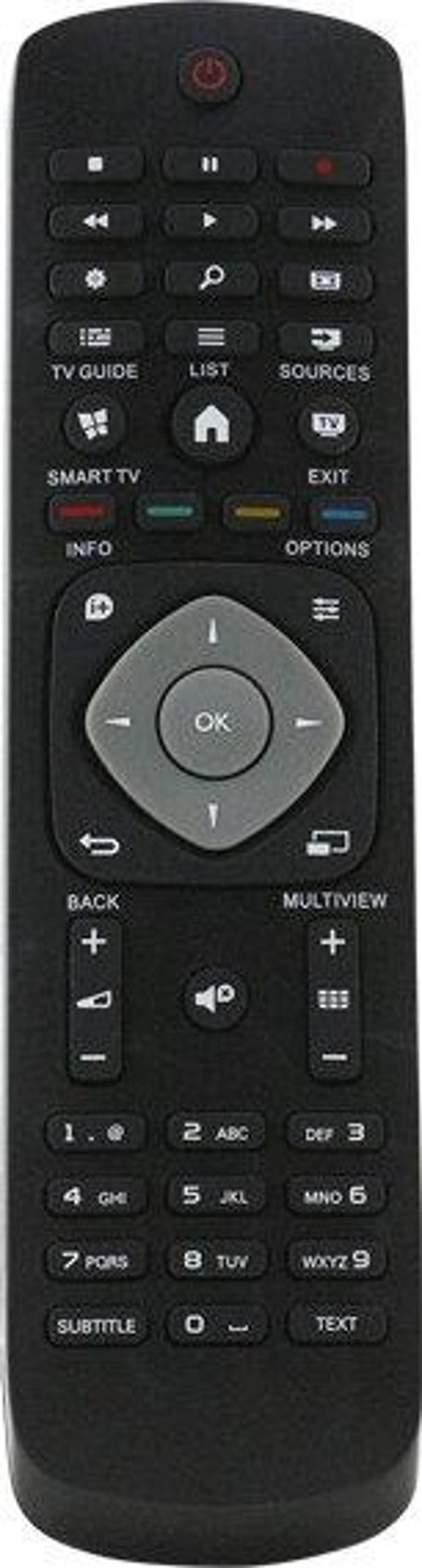47PFK6109/12 Uyumlu Led Televizyon Kumandası