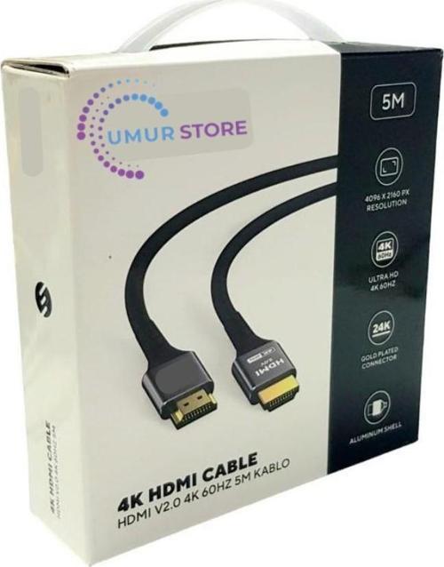 4K 5mt HDMI Kablo V2.0 60HZ SLX-HD4K05