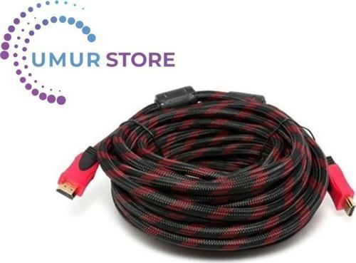 Hdmi Kablo 15 Metre 3d 4k Full Hd Hdmi Tv Uydu Alıcısı Kablosu