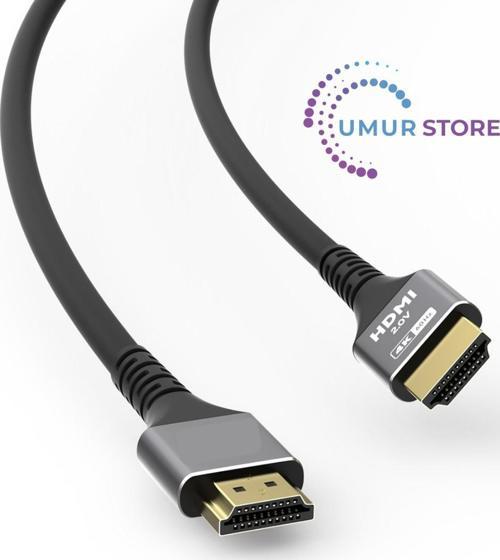 SLX-HD4K015 19+1 HDMI To HDMI 1.5m Metal V2.0 4K (4096*2160) 60Hz Kablo