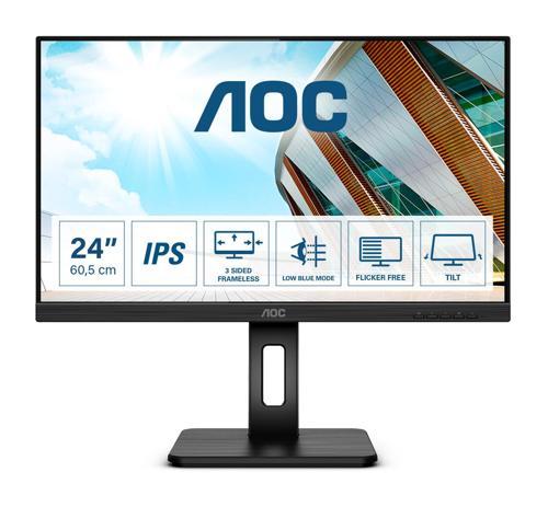 23.8" Q24P2Q 4ms 75hz HDMI DP Pivot 2K IPS Monitör