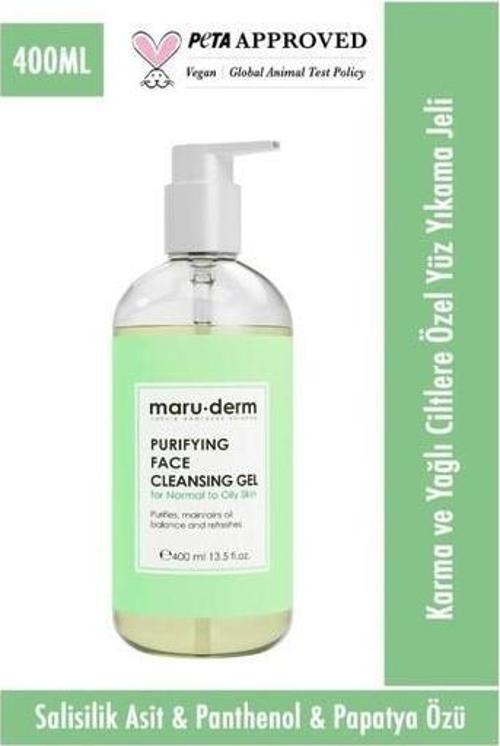 Maruderm Salisilik Asit BHA Yüz Yıkama Jeli 400 ML