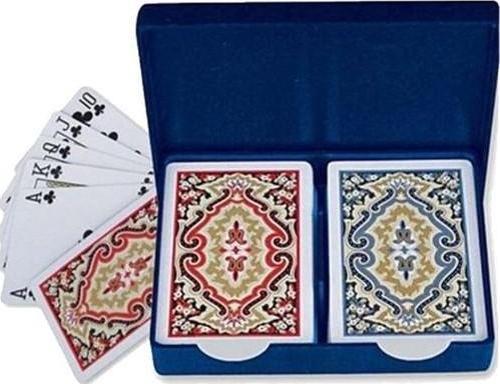 Kem Plastik Koruma Kutulu Plastik Iskambil Kağıdı Çift Deste