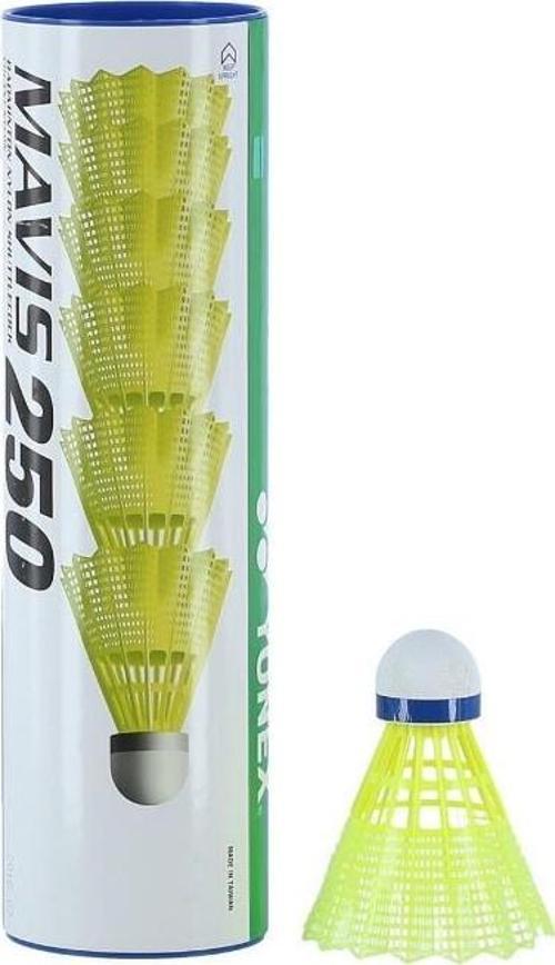 Mavis 250 Sarı Badminton Topu 6'lı