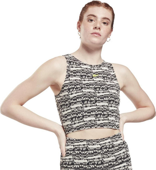 GU3762 Kadın Siyah Spor Crop
