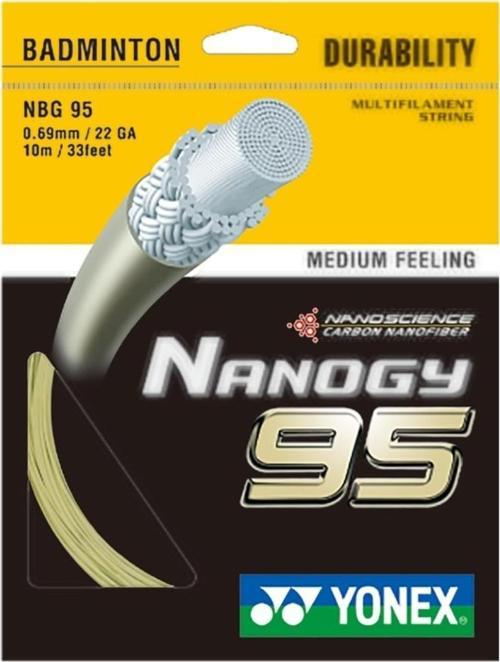 Nanogy 95 Tekli Badminton Kordajı Altın Rengi