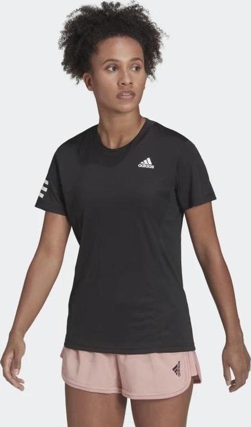 HF1784 Kadın Tenis Tişörtü Siyah