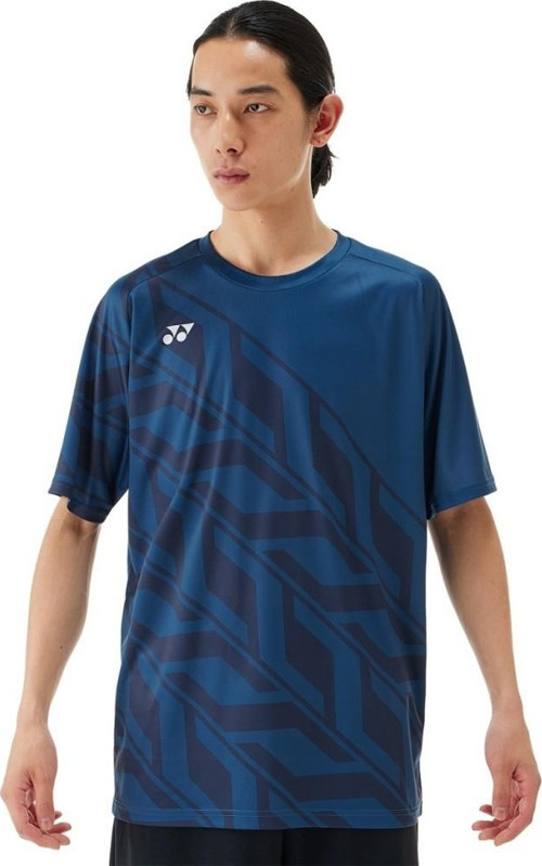 YY25 16741 Erkek Spor Tişört Lacivert