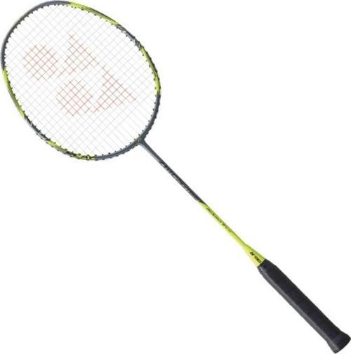 Arcsaber 7 Play (Kordajlı) 4U (Ort. 83g) G5,6 Badminton Raketi - Sarı Gri
