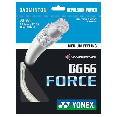 BG 66 Force Badminton Kordajı 0.65 mm / 10 M - Beyaz