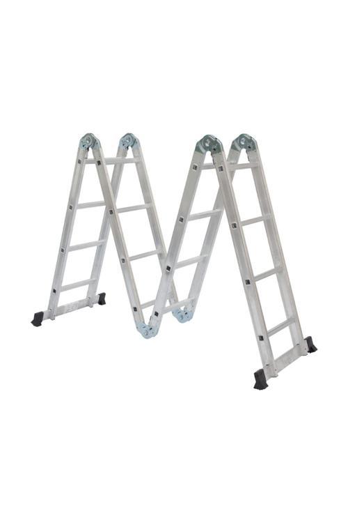 16 Basamaklı 1.6 Mm Kalınlık 4.70 M Çok Amaçlı Katlanır Merdiven - Elıt 44