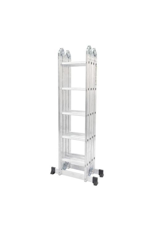 Alüminyum Akrobat Katlanır Merdiven 5.70 M 20 Basamaklı 4X5