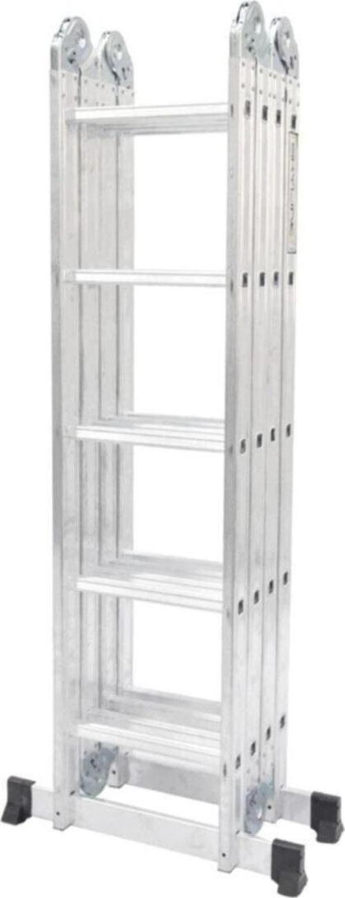Alüminyum Akrobat Katlanır Merdiven 5.70 M 20 Basamaklı 4X5