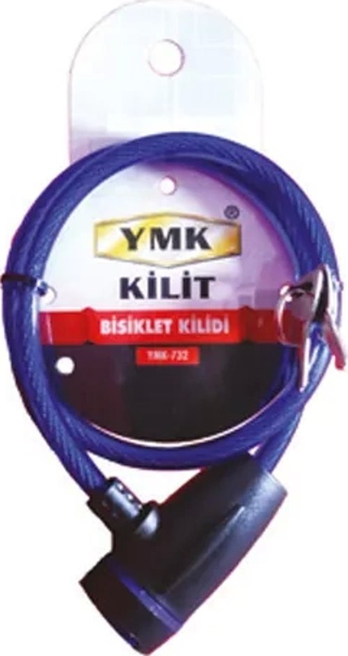 Eko Çelik Halatlı, İzoleli Bisiklet Kilidi - 8mm, 65 Cm