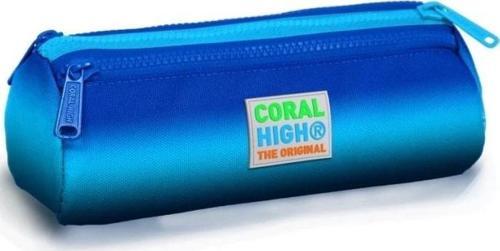 Nessiworld  Coral High Kids Lacivert Mavi renk Geçişli Üç Bölmeli Kalem Çantası 22045