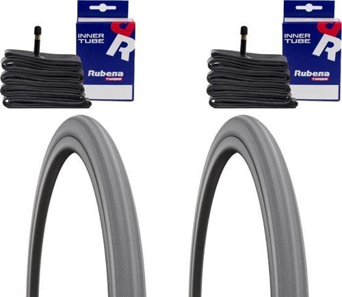 Rib 24x1 3-8 Gri Tekerlekli Sandalye Lastik Seti 32-540