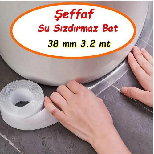 Şeffaf Süper Güçlü Yapıştırıcı Su Sızdırmaz Küvet Lavabo Klozet Banyo Mutfak Kenar Bant Küf Önleyici