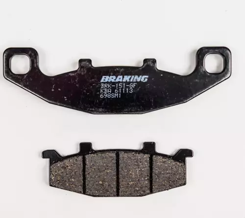 698Sm1 1995-1997 Kawasaki ZL 600 Uyumlu Ön Fren Balatası Yarı Metalik Balata