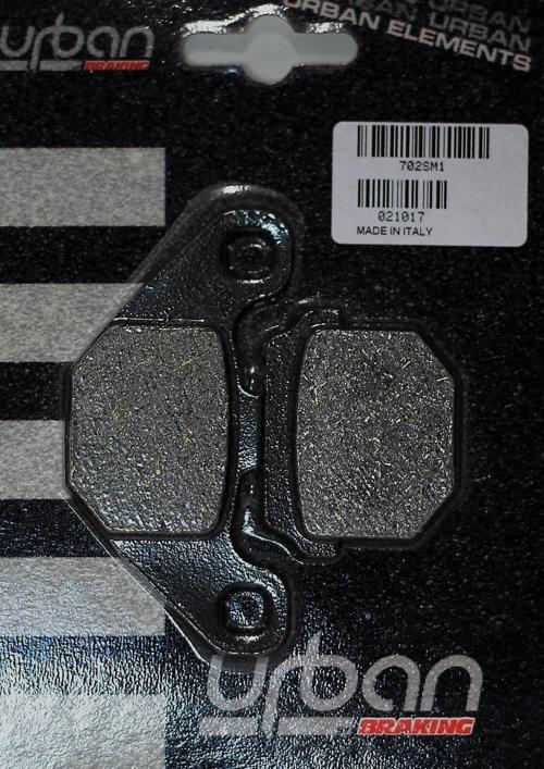 702Sm1 2006-2008 Suzuki AN 125 HK Uyumlu Ön Fren Balatası Yarı Metalik Balata