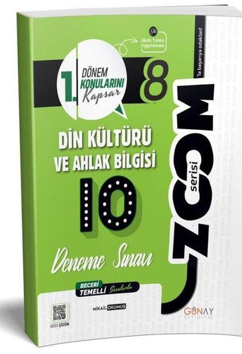 8. Sınıf 10'Lu Din Kültürü ve Ahlak Bilgisi Denemeleri (1. Dönem)