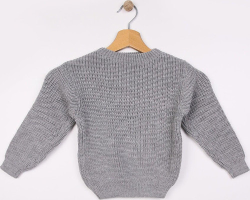 Selanik Örgü Esnek Unisex Çocuk Triko Kazak