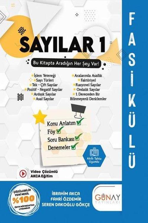 TYT Sayılar 1 Fasikülü