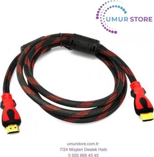 Hdmi Kablo Çelik Örgülü Full Hd 3 MT