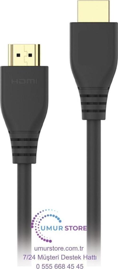 8K@60Hz HDMI 2.1 Ethernet 48Gbps. Veri Aktarım - eARC - 3D Ready Destekli Altın Kaplama 5 Metre HDMI