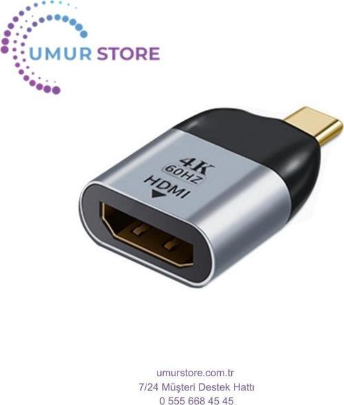4K 60HZ HDMI To Type-C Dönüştürücü Adaptör