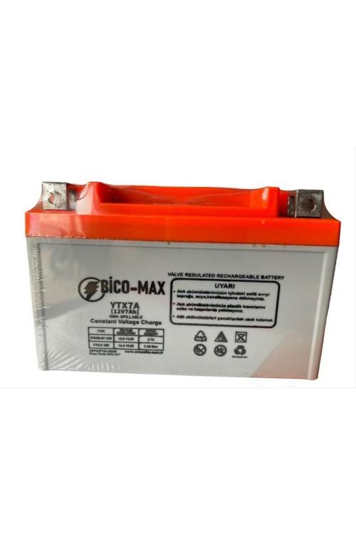 Bicomax Ytx7A Ah Akü Yatık