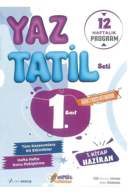 Kırtasiye Jet 1. Sınıf Tatıl Setı - Meraklı Tatil Kitabı – Neşeli Dostlar Orman 10 Kıtap Okuma Seti