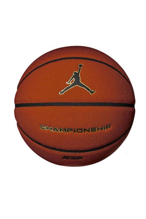 JORDAN CHAMPIONSHIP 8P DEFLATED NFHS Unisex Basket Topu Amber / Siyah