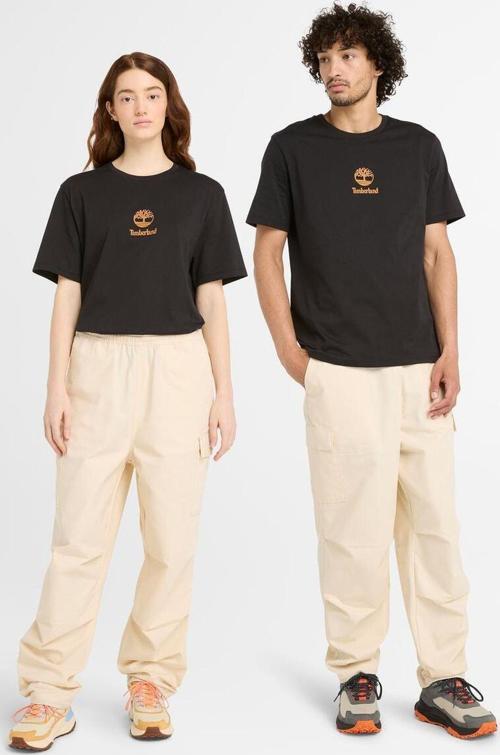 Print Stack Logo Short Sleeve Tee Erkek Tişört  TB0A6WWT0011
