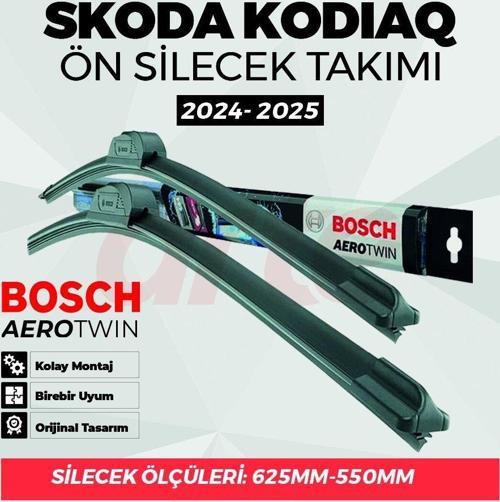 Skoda Kodiaq (2024–2026) Uyumlu | Bosch Aerotwin Ön Silecek Takımı | 2'li Set |