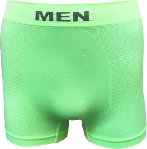 Erkek Desenli Boxer Neon