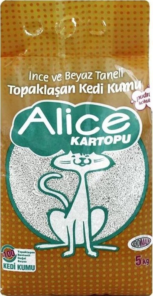 İnce Ve Beyaz Taneli Topaklaşan Kedi Kumu 5 Kg