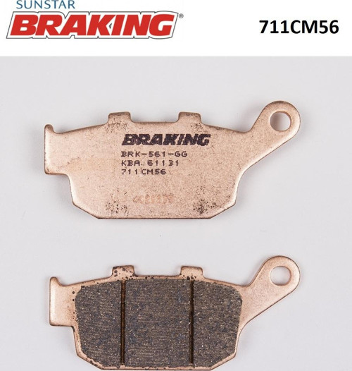 SİNTERLİ ARKA FREN BALATASI YAMAHA XJ6 DIVERSION F 600cc 2009-2015
