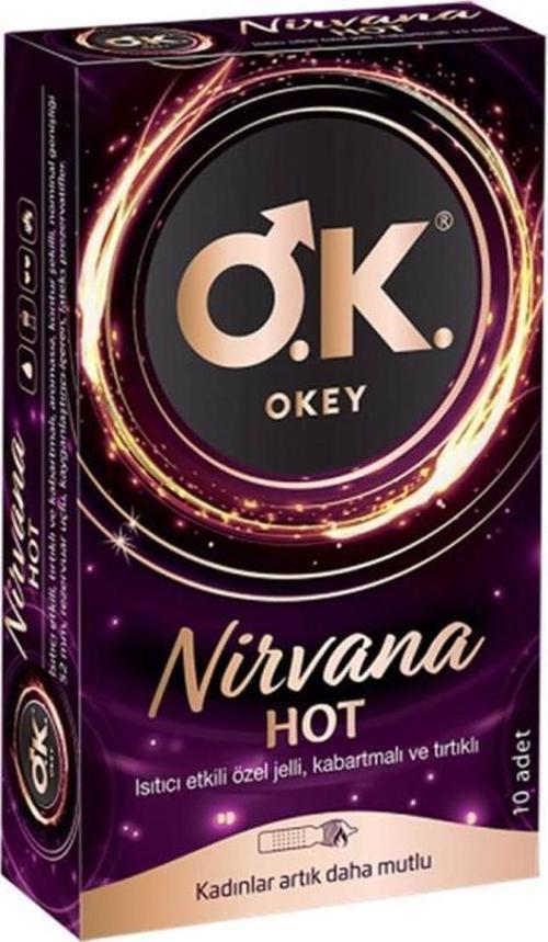 Nirvana Hot Prezervatif 10 Adet