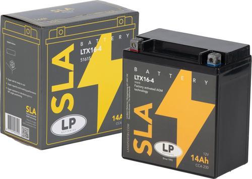 SLA AKÜ MB LTX16-4 14 A KG: 5 L:150 W:87 H:163 CCA: 230 TRIUMPH TIGER XR X T 800cc 2015-2020