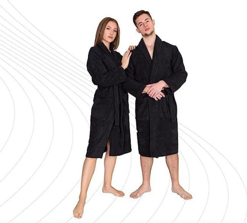 Pamuklu Bornoz Unisex % 100 Pamuklu Yüksek Kaliteli Bornoz