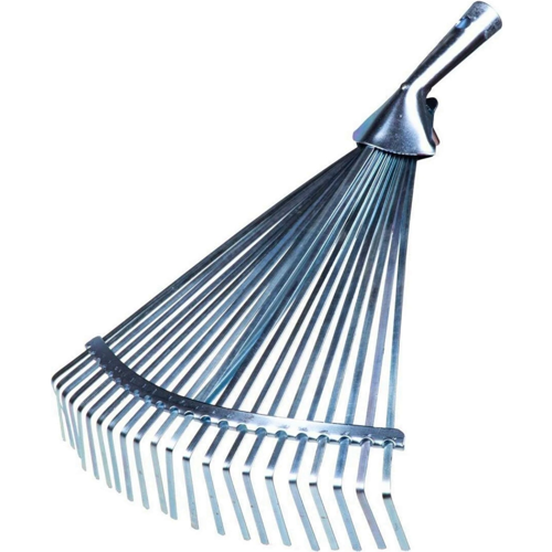 55cm 22diş Çakmalı Sap Hariç Yumuşak Çelik Metal Ayarlı Yelpaze Tırmık